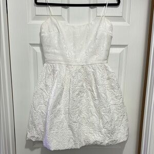 Amanda Uprichard Addison Dress in Ivory